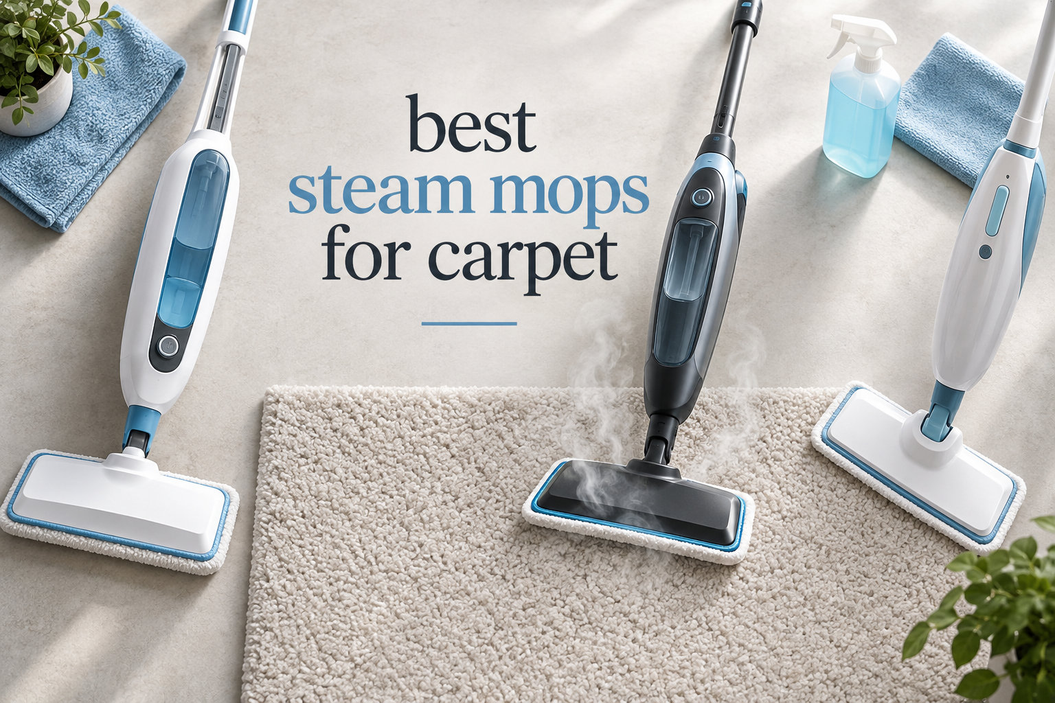 best steam mops for carpet