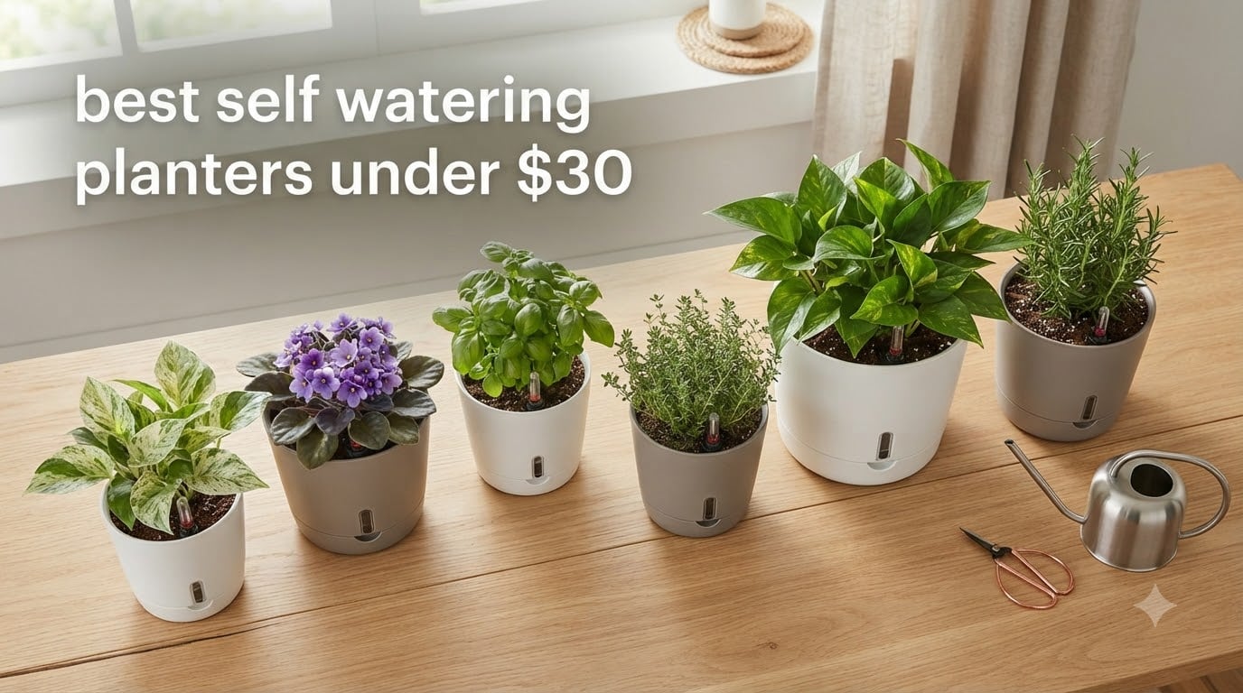best self watering planters under $30
