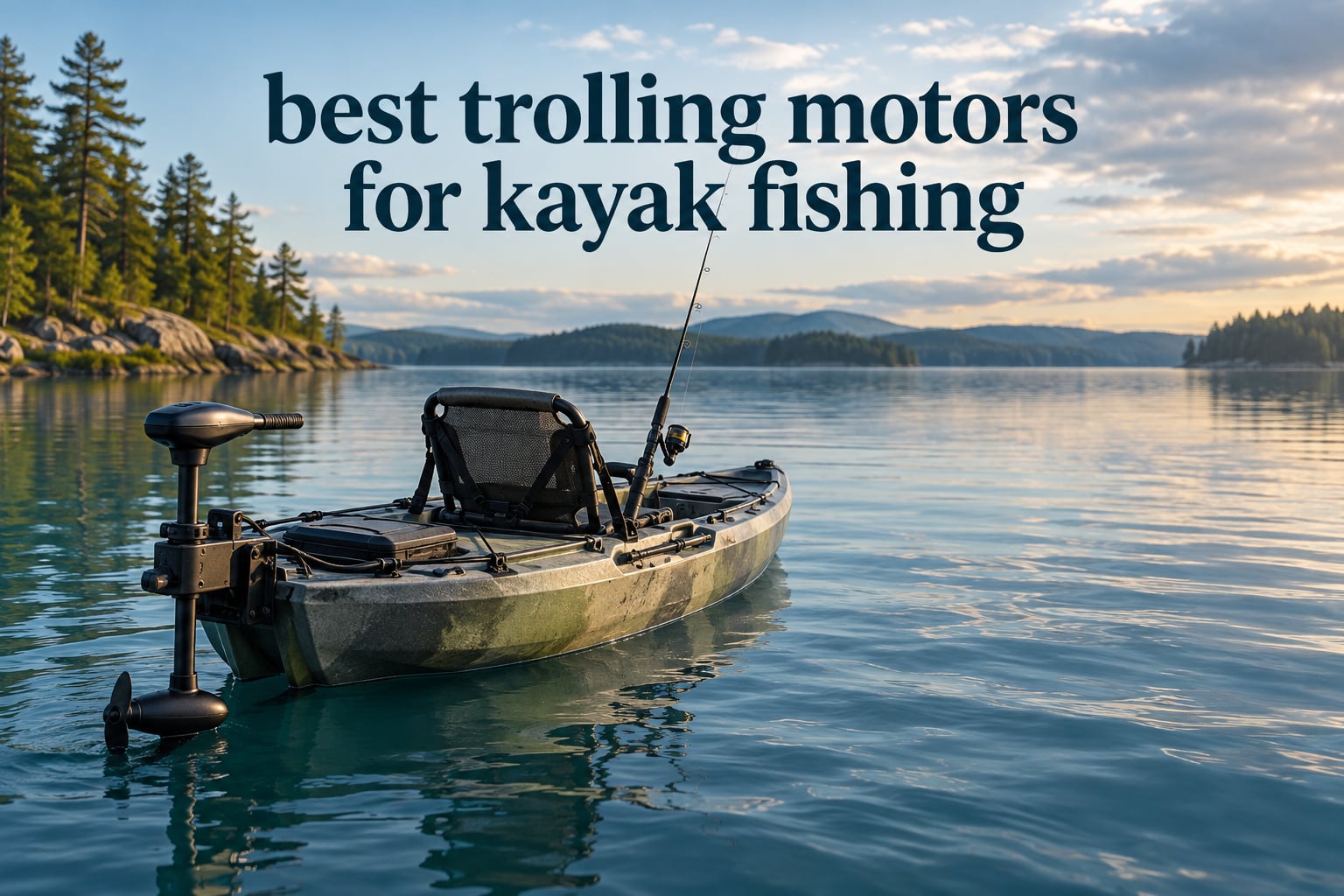 best trolling motors for kayak fishing