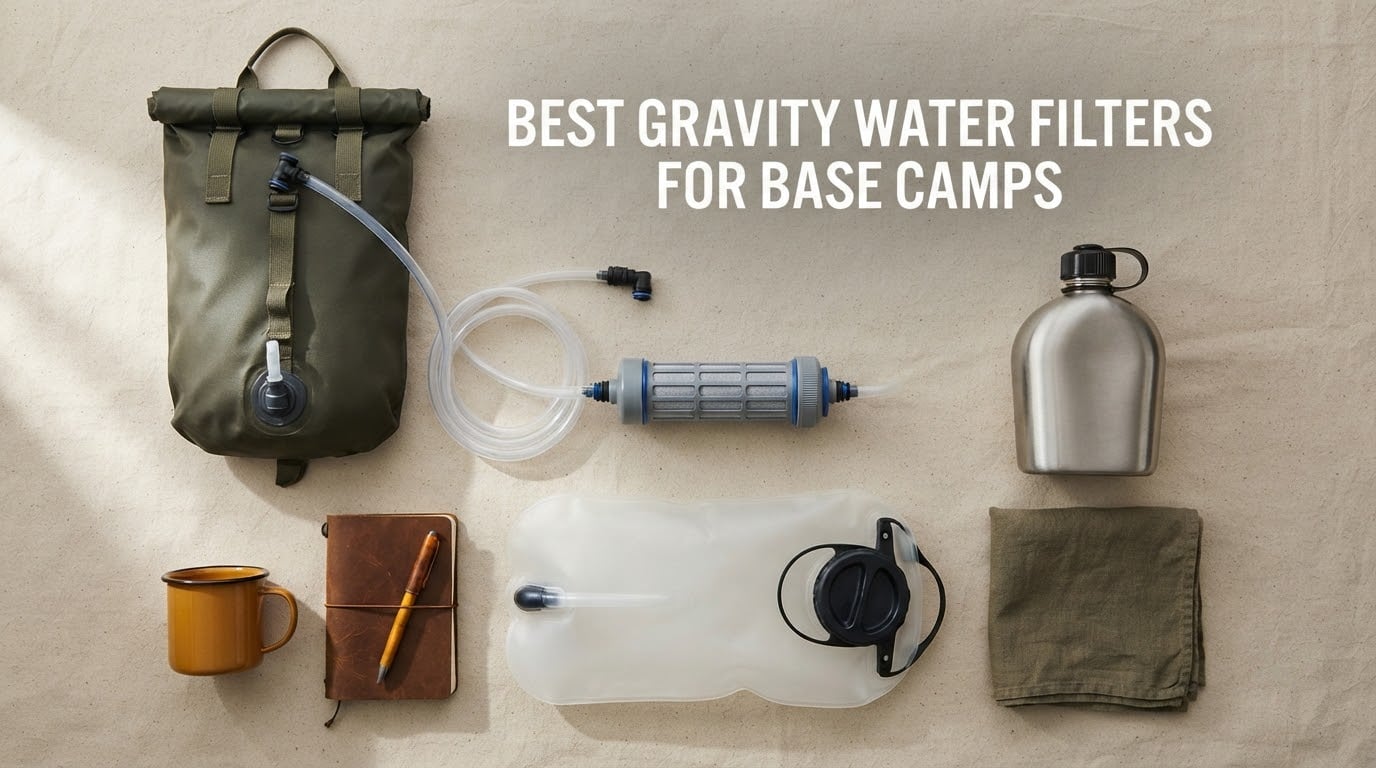 best gravity water filters for base camps