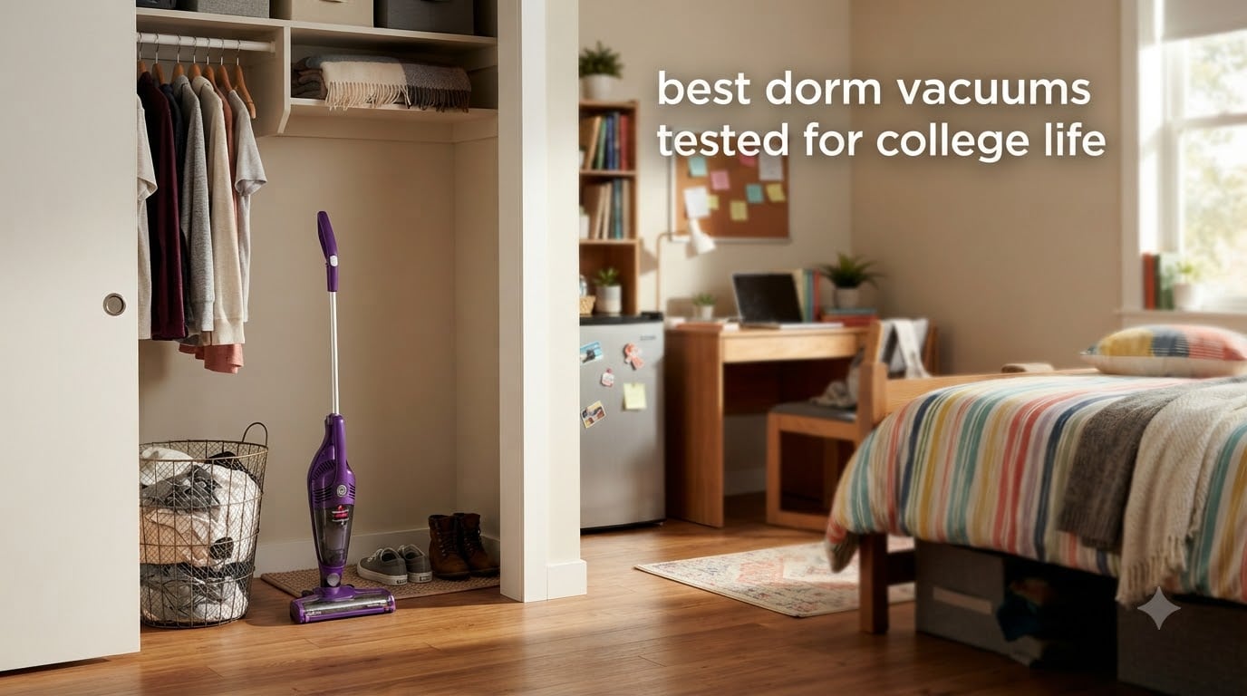 best dorm vacuums tested for college life