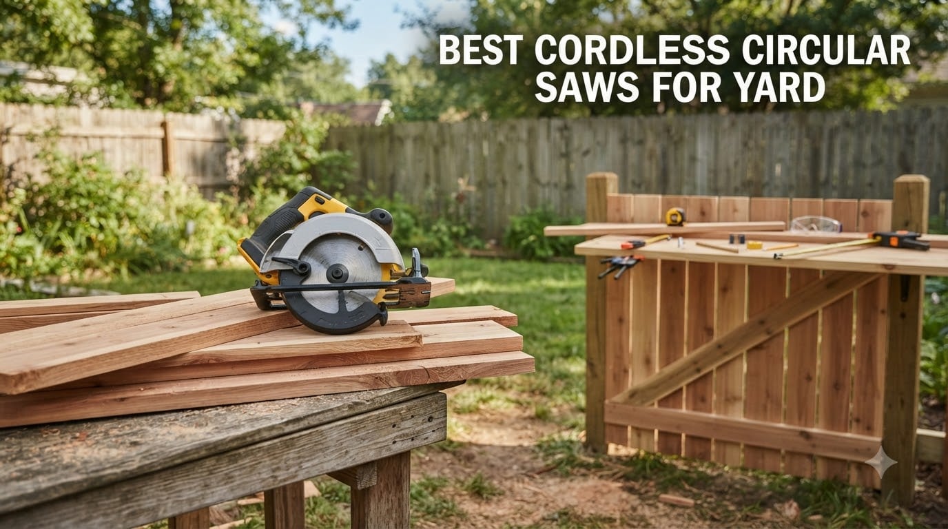 best cordless circular saws for yard