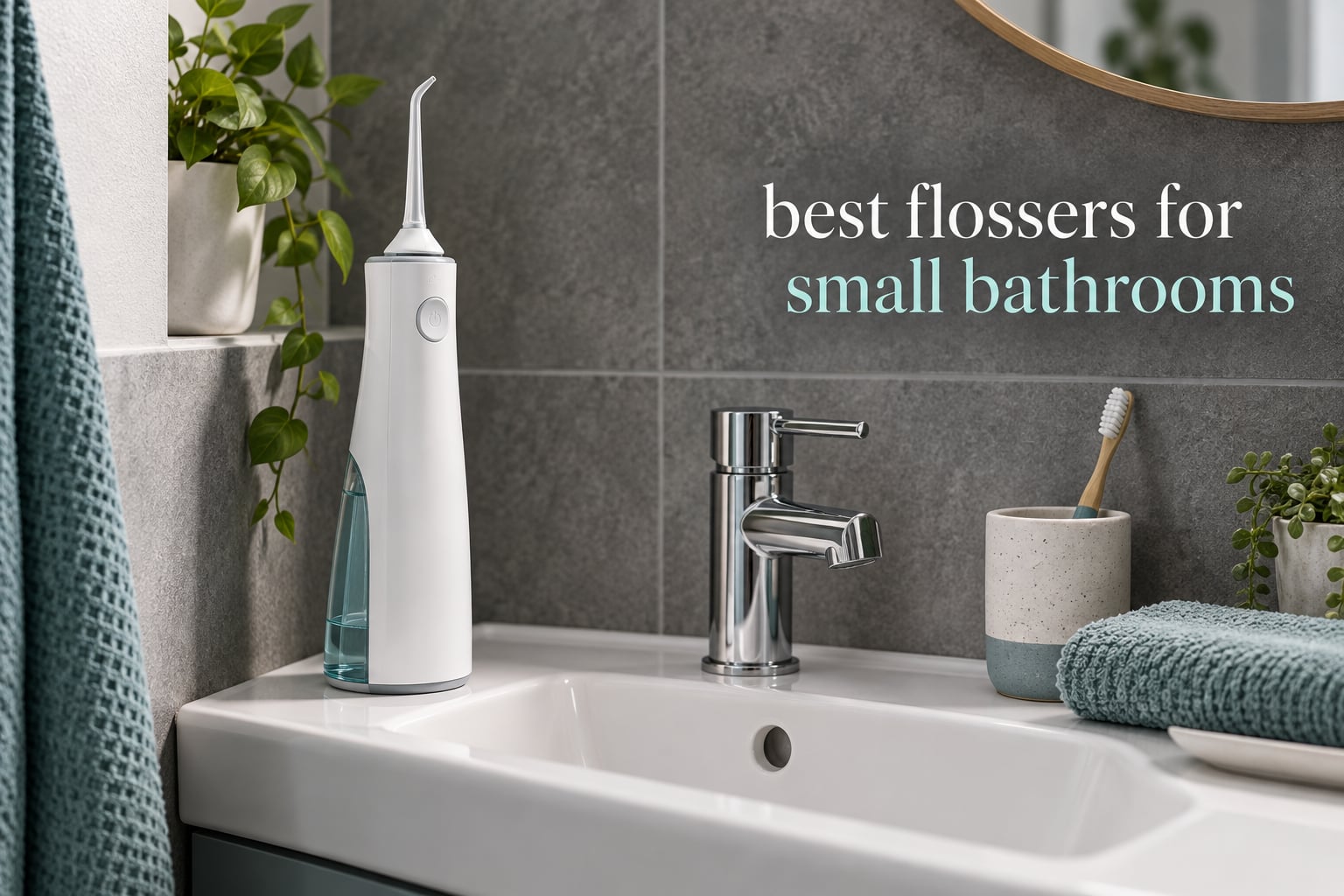 best flossers for small bathrooms