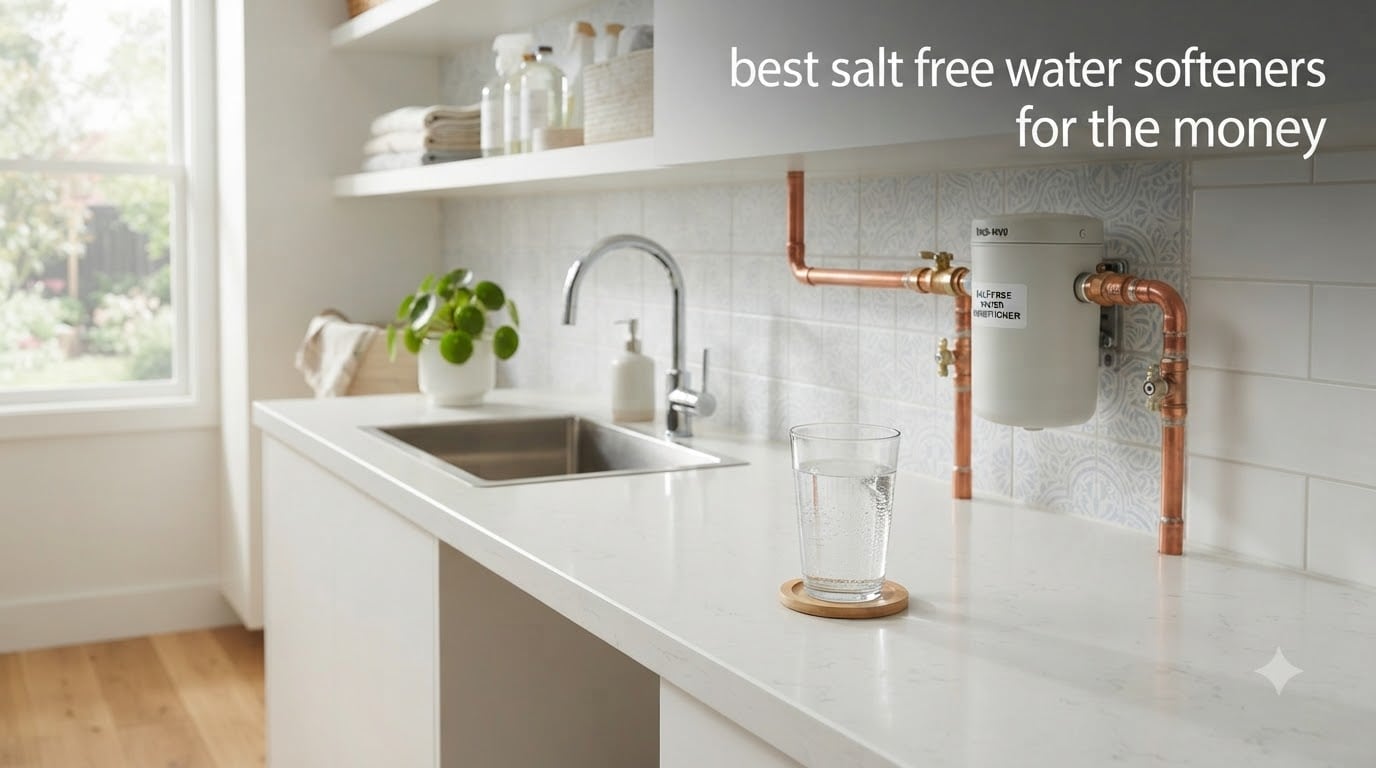 best salt free water softeners for the money