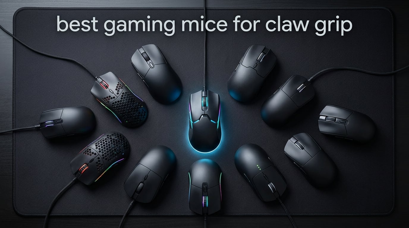 best gaming mice for claw grip