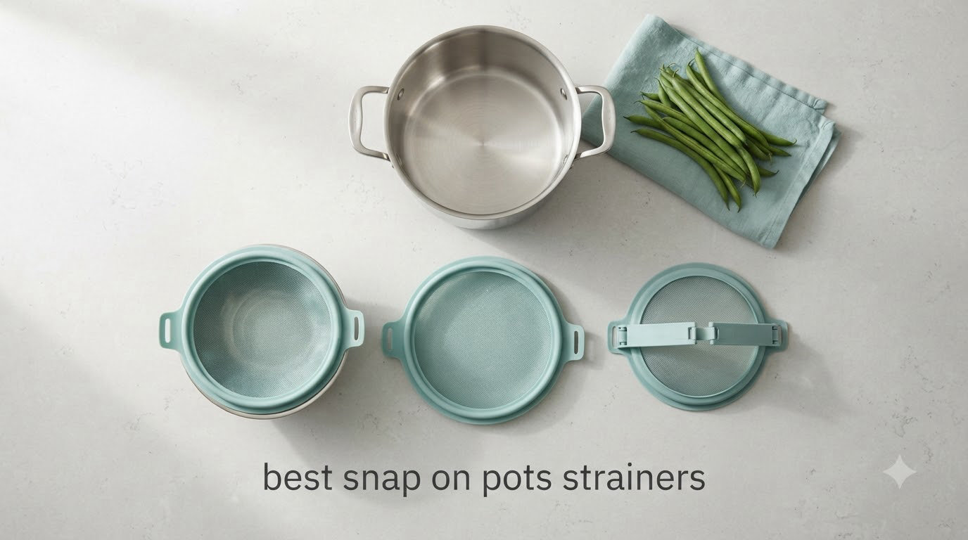 best snap on pots strainers