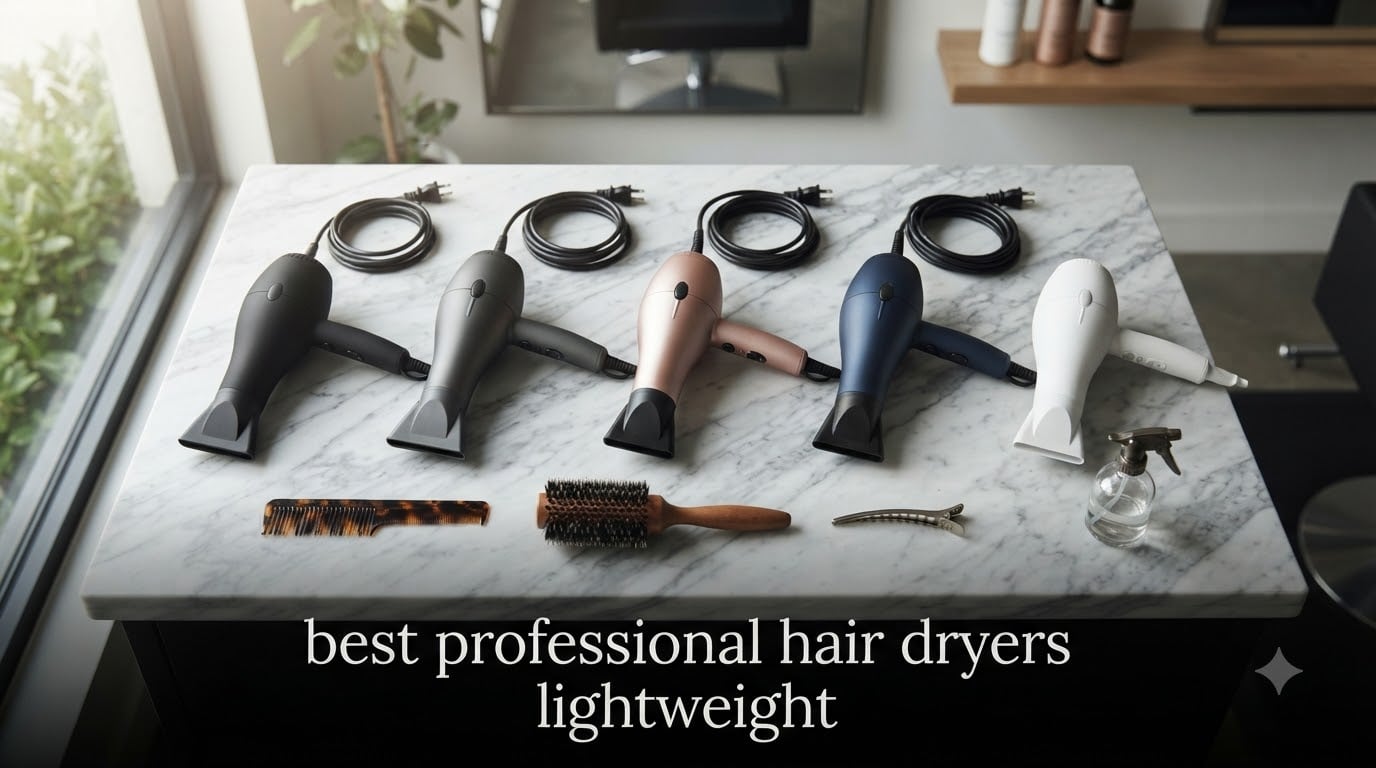 best professional hair dryers lightweight