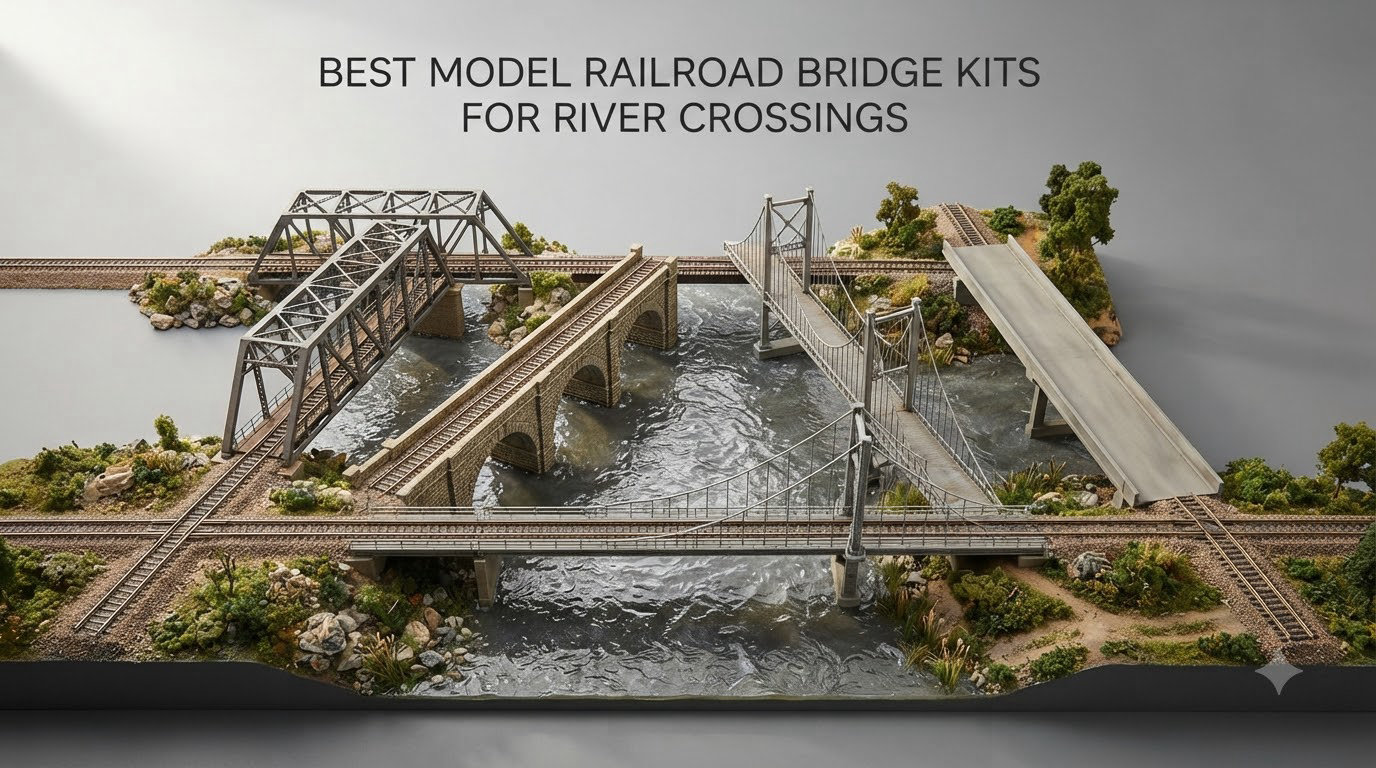 best model railroad bridge kits for river crossings