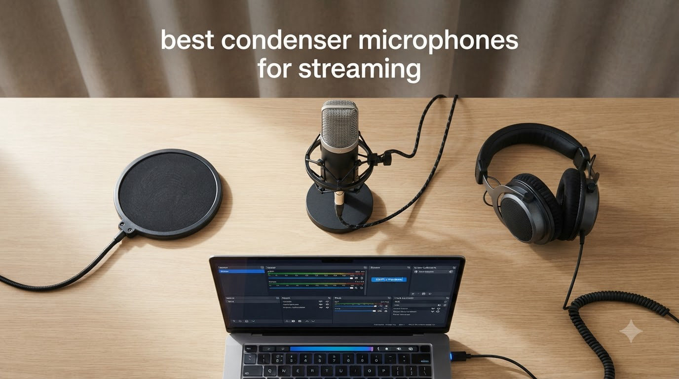 best condenser microphones for streaming