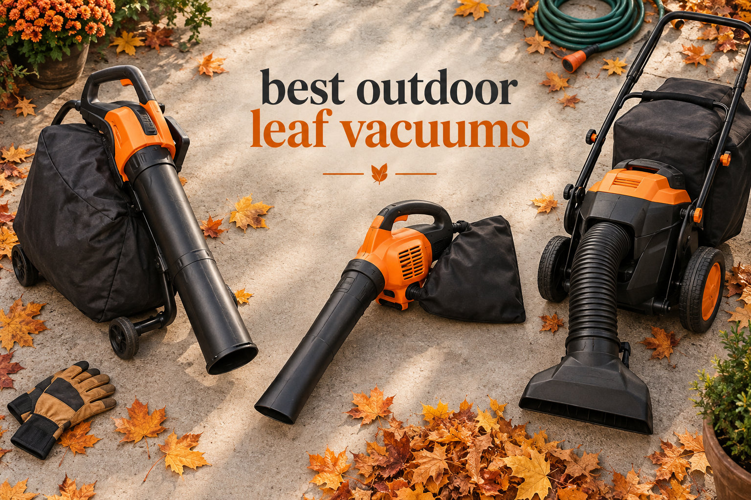 best outdoor leaf vacuums
