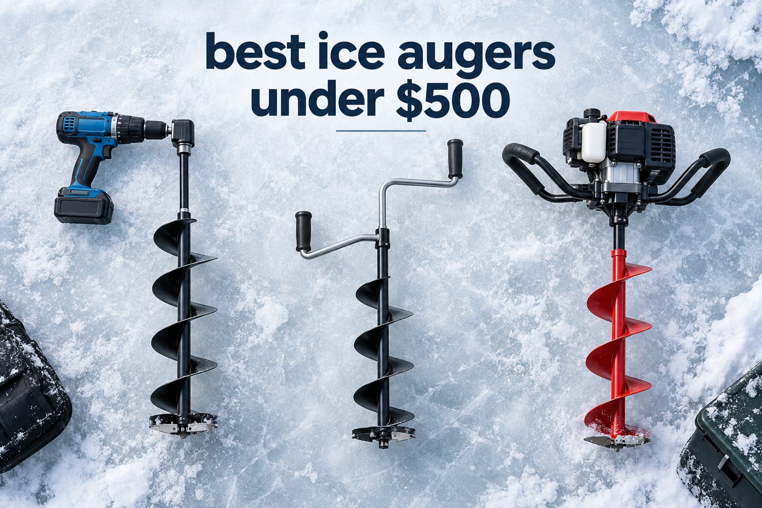 best ice augers under $500