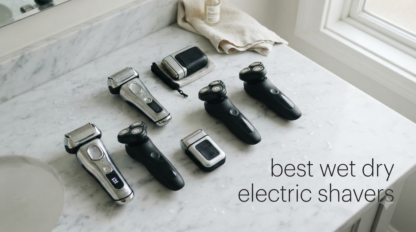best wet dry electric shavers