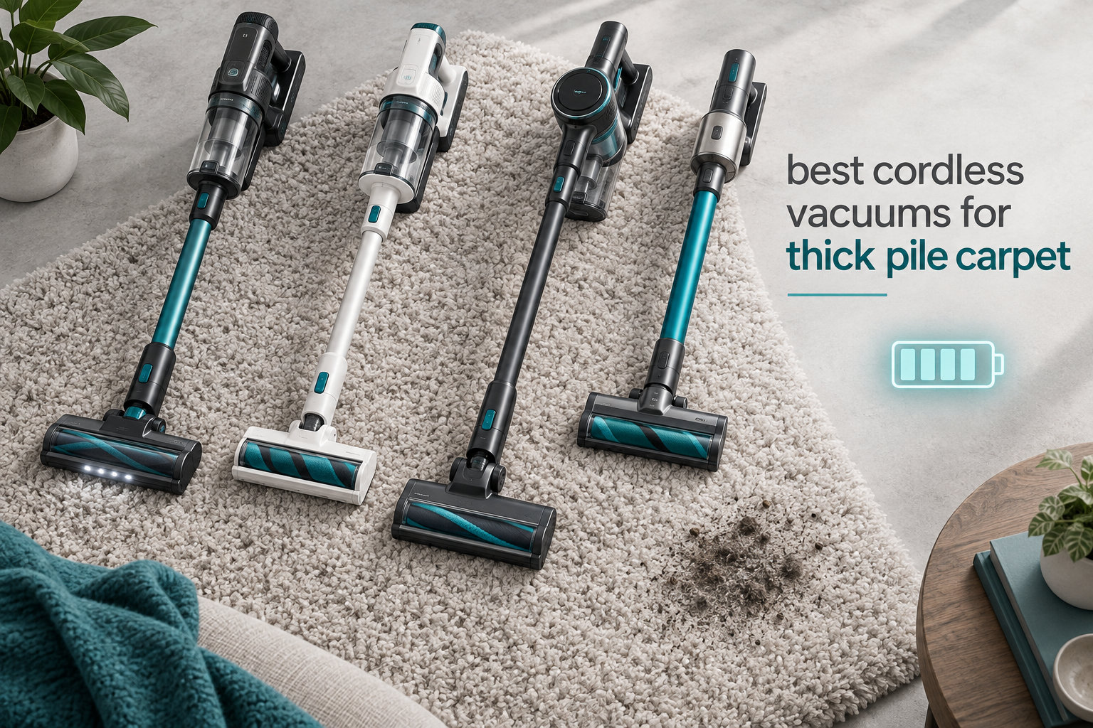 best cordless vacuums for thick pile carpet