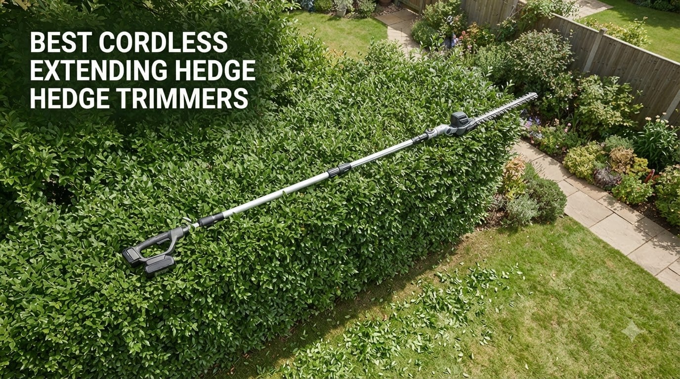 best cordless extending hedge trimmers