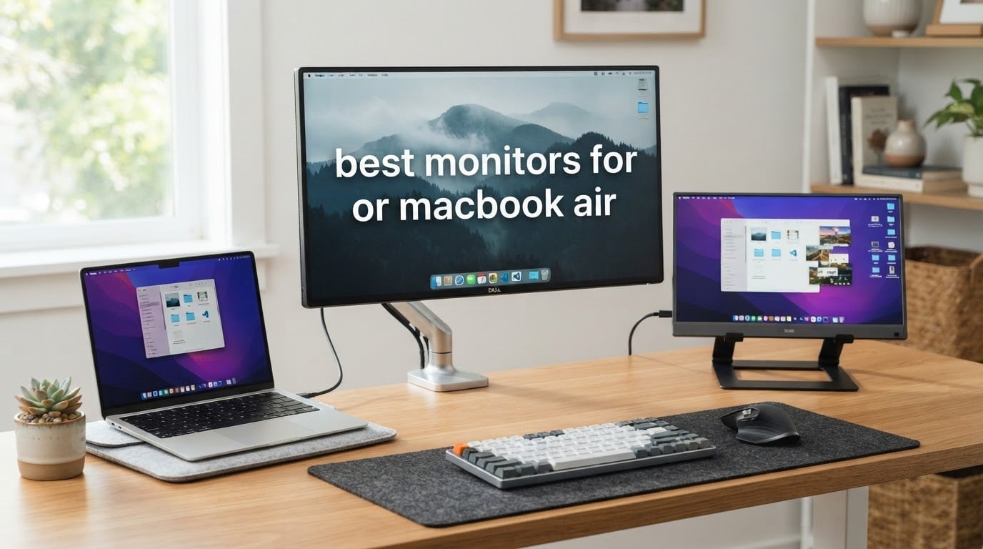 best monitors for macbook air