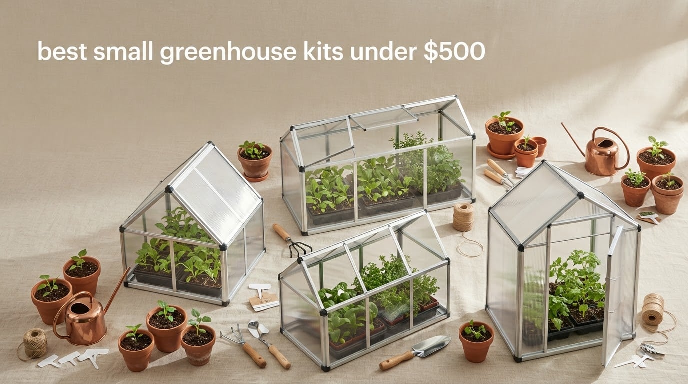 best small greenhouse kits under $500