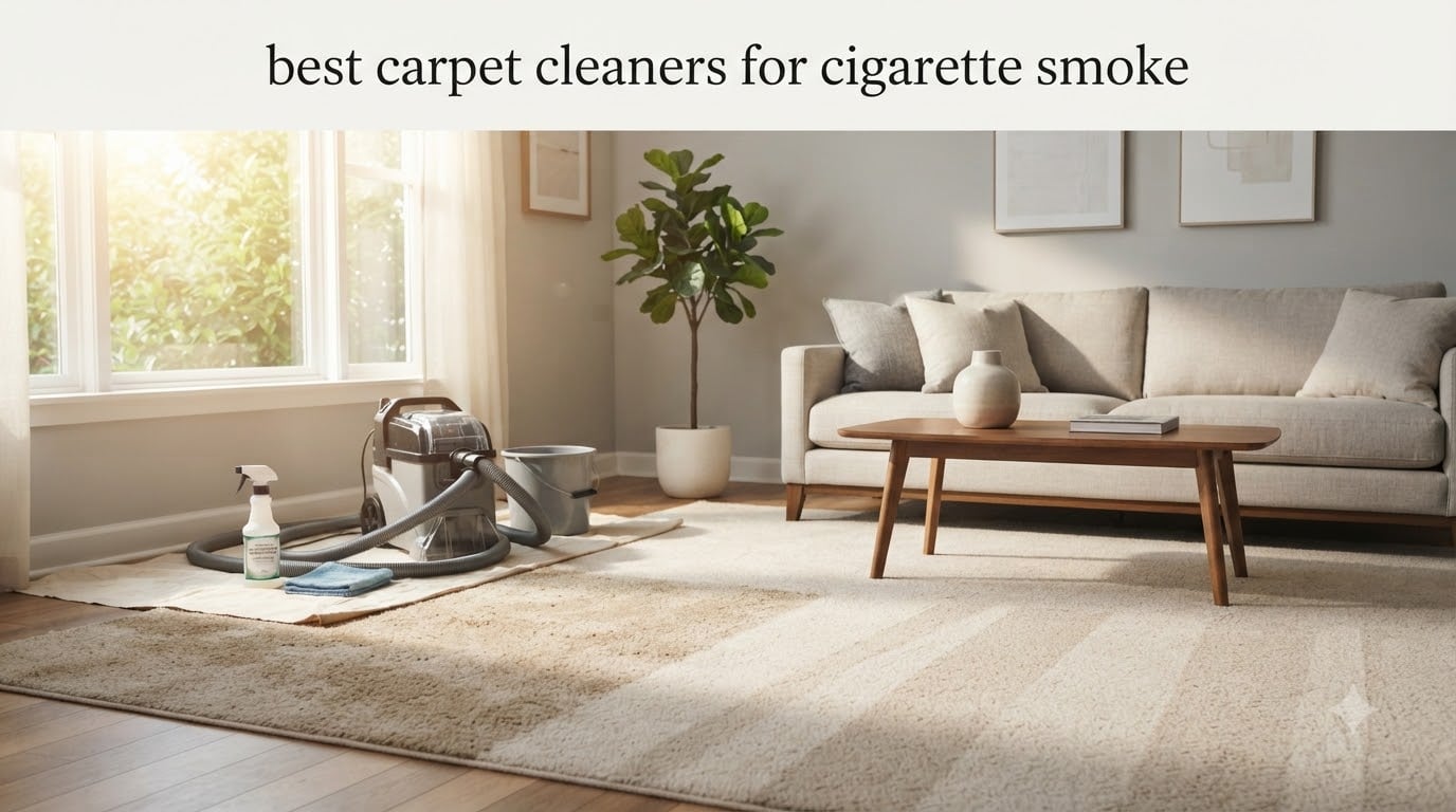 best carpet cleaners for cigarette smoke