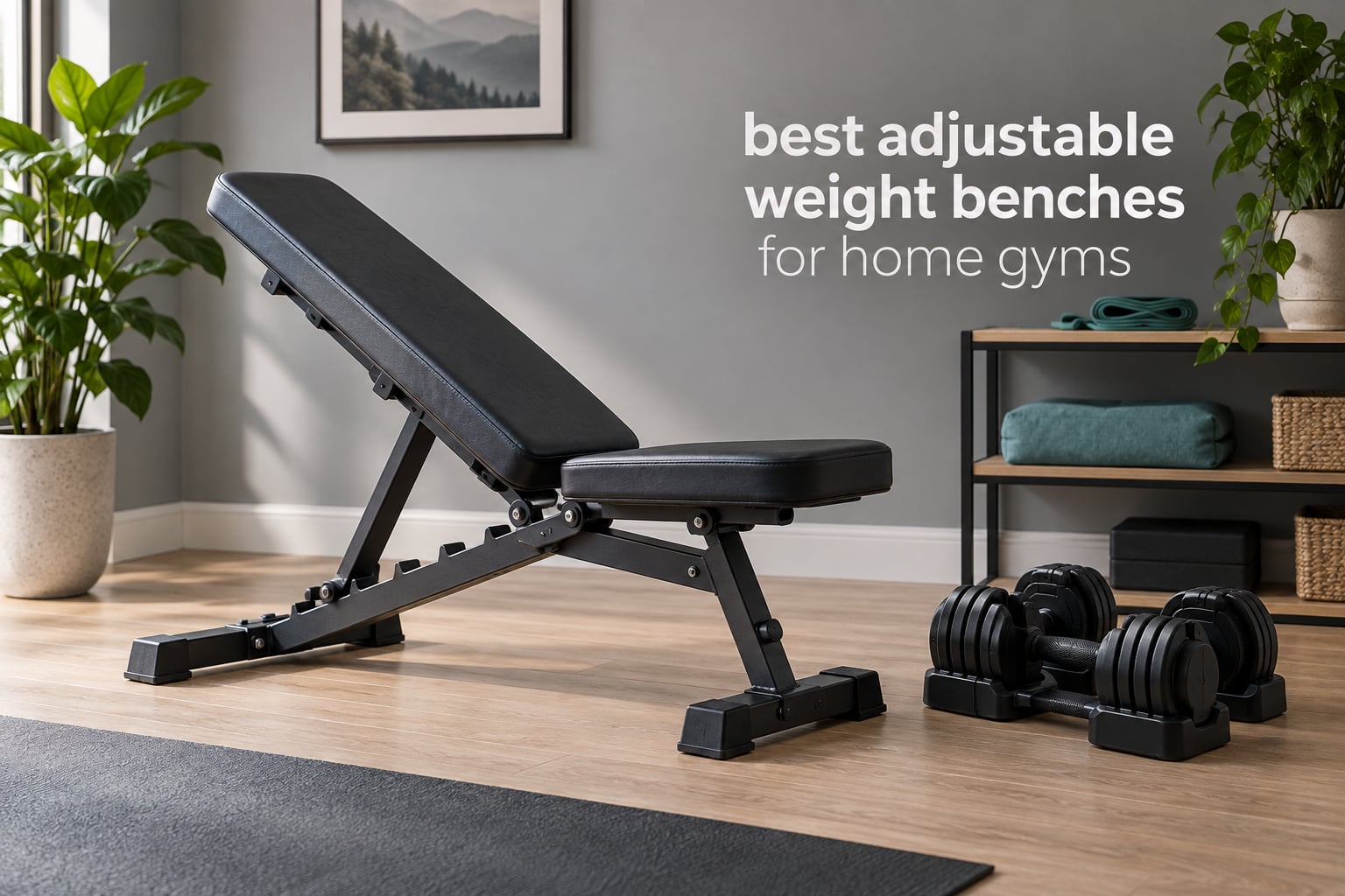 best adjustable weight benches for home gyms