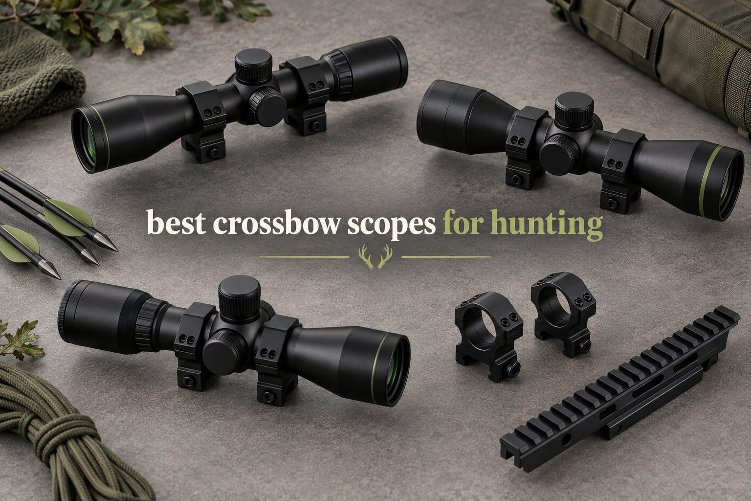 best crossbow scopes for hunting