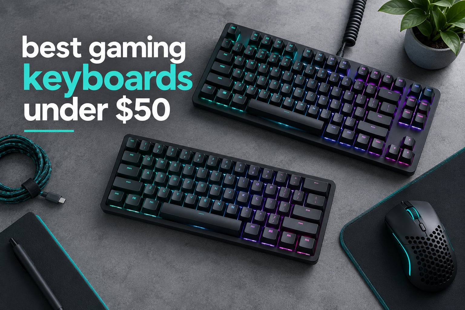 best gaming keyboards under $50
