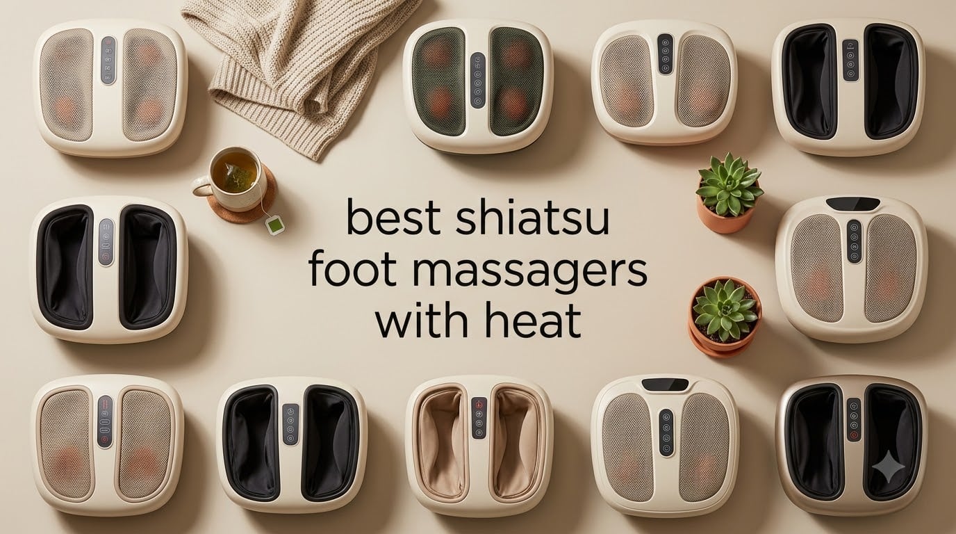 best shiatsu foot massagers with heat