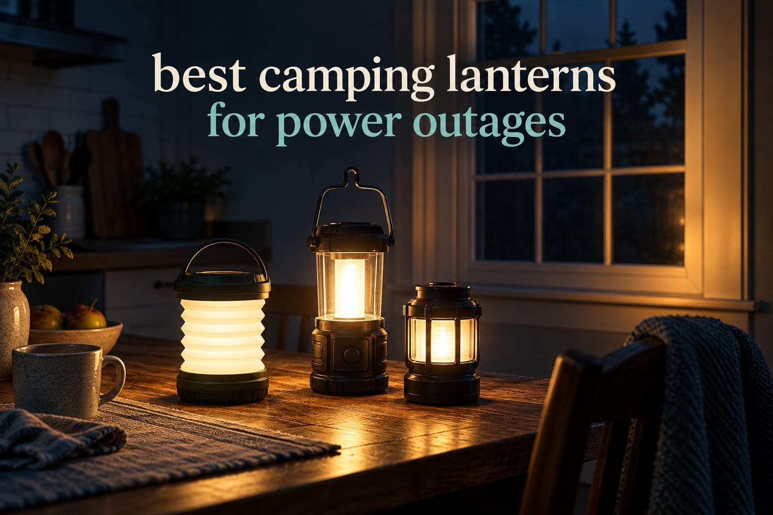 best camping lanterns for power outages