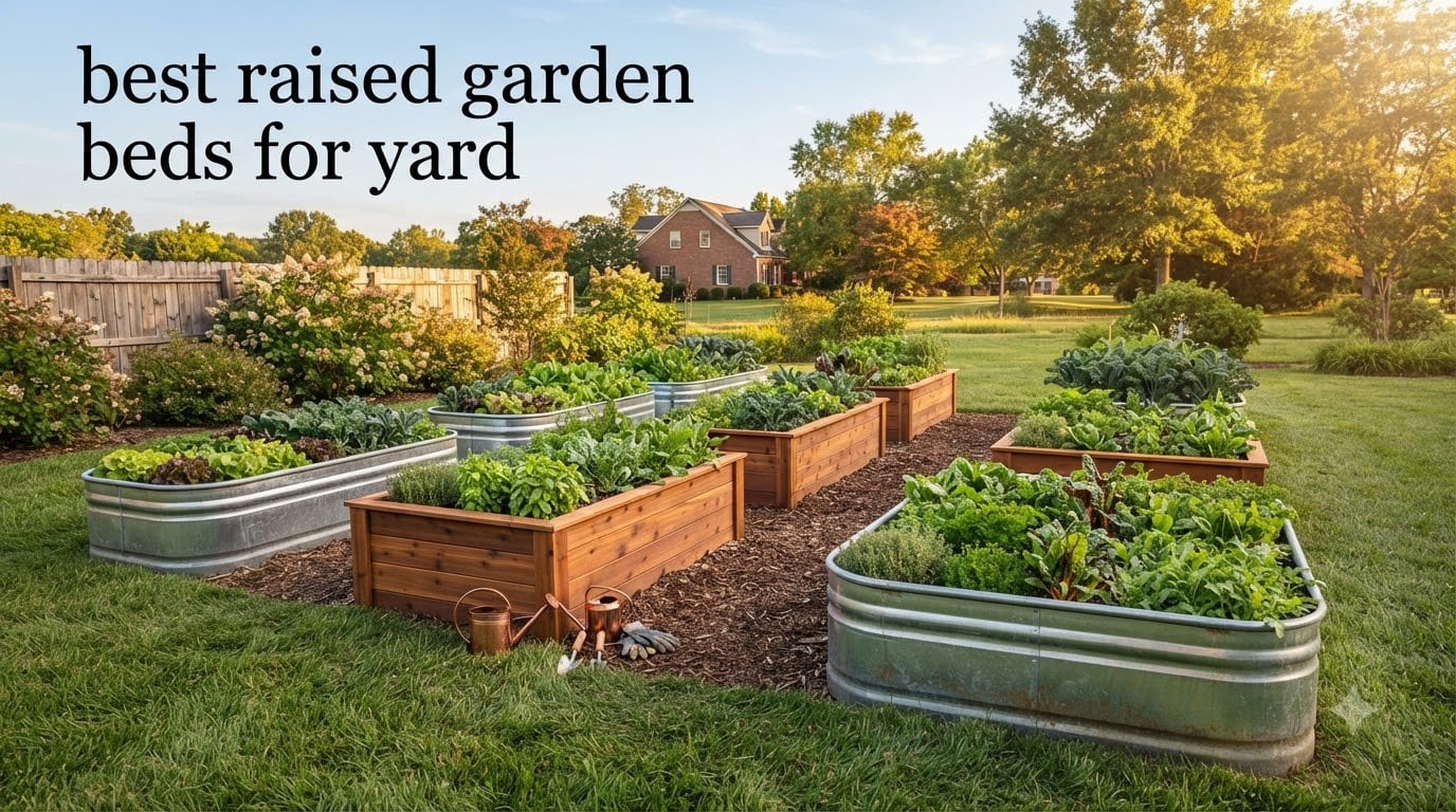 best raised garden beds for yard