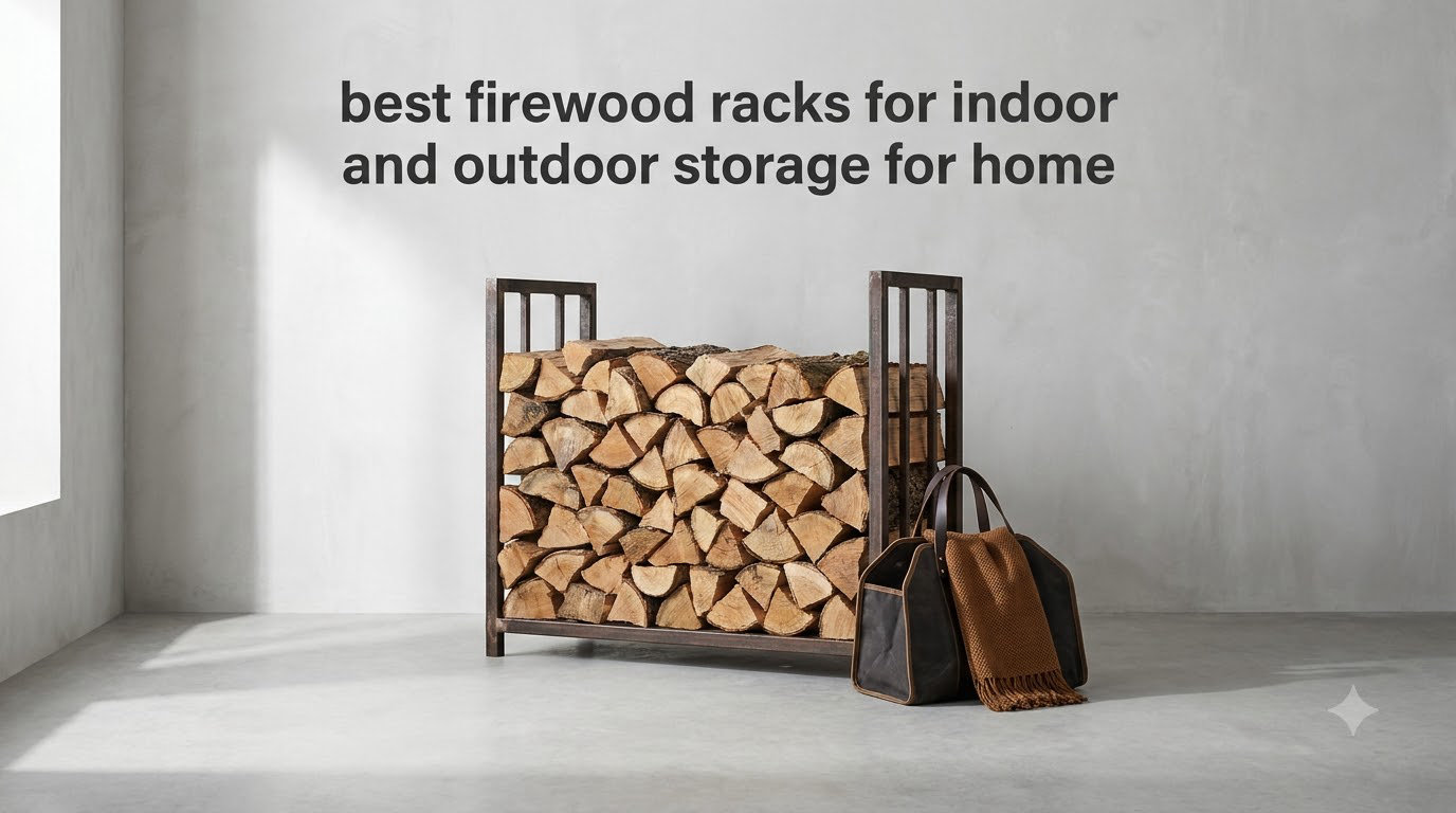 best firewood racks for indoor and outdoor storage for home