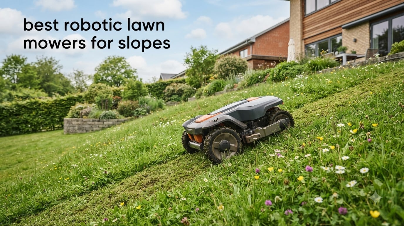 best robotic lawn mowers for slopes