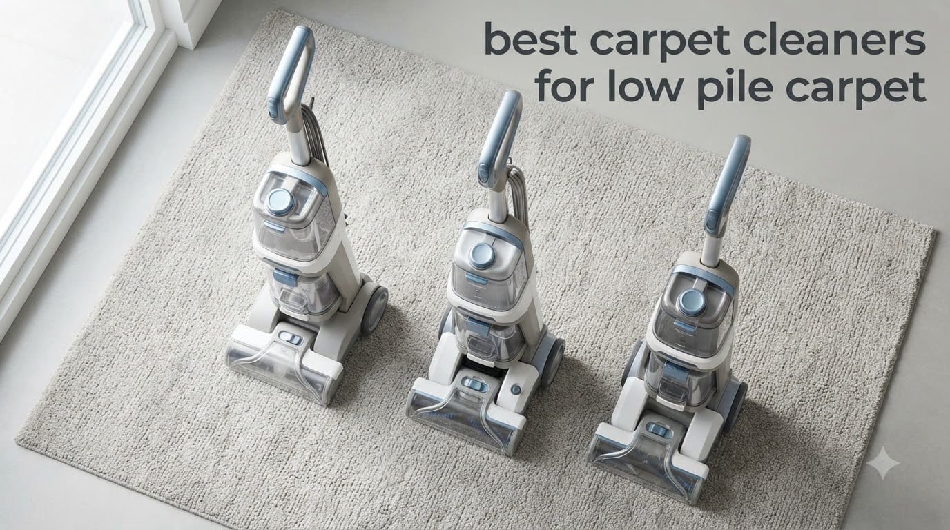 best carpet cleaners for low pile carpet