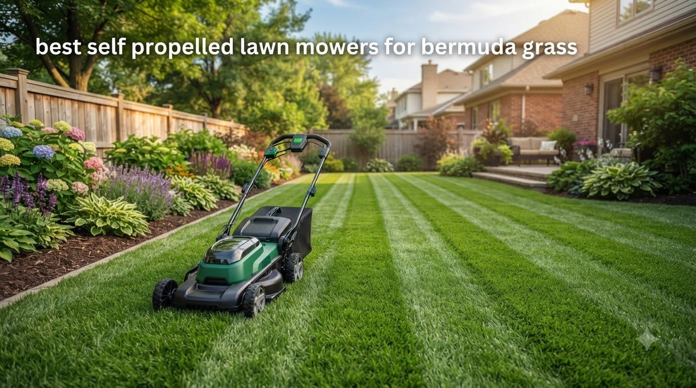 best self propelled lawn mowers for bermuda grass