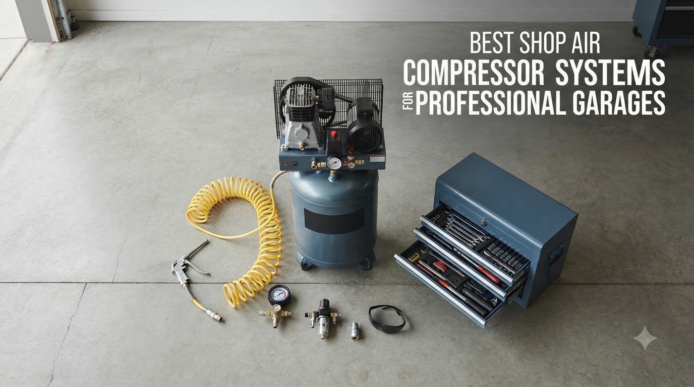 best shop air compressor systems for professional garages