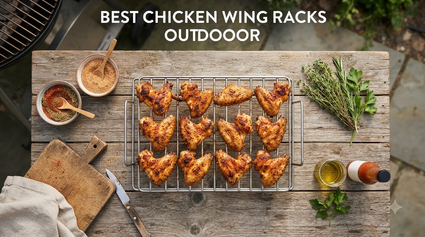 best chicken wing racks outdoor