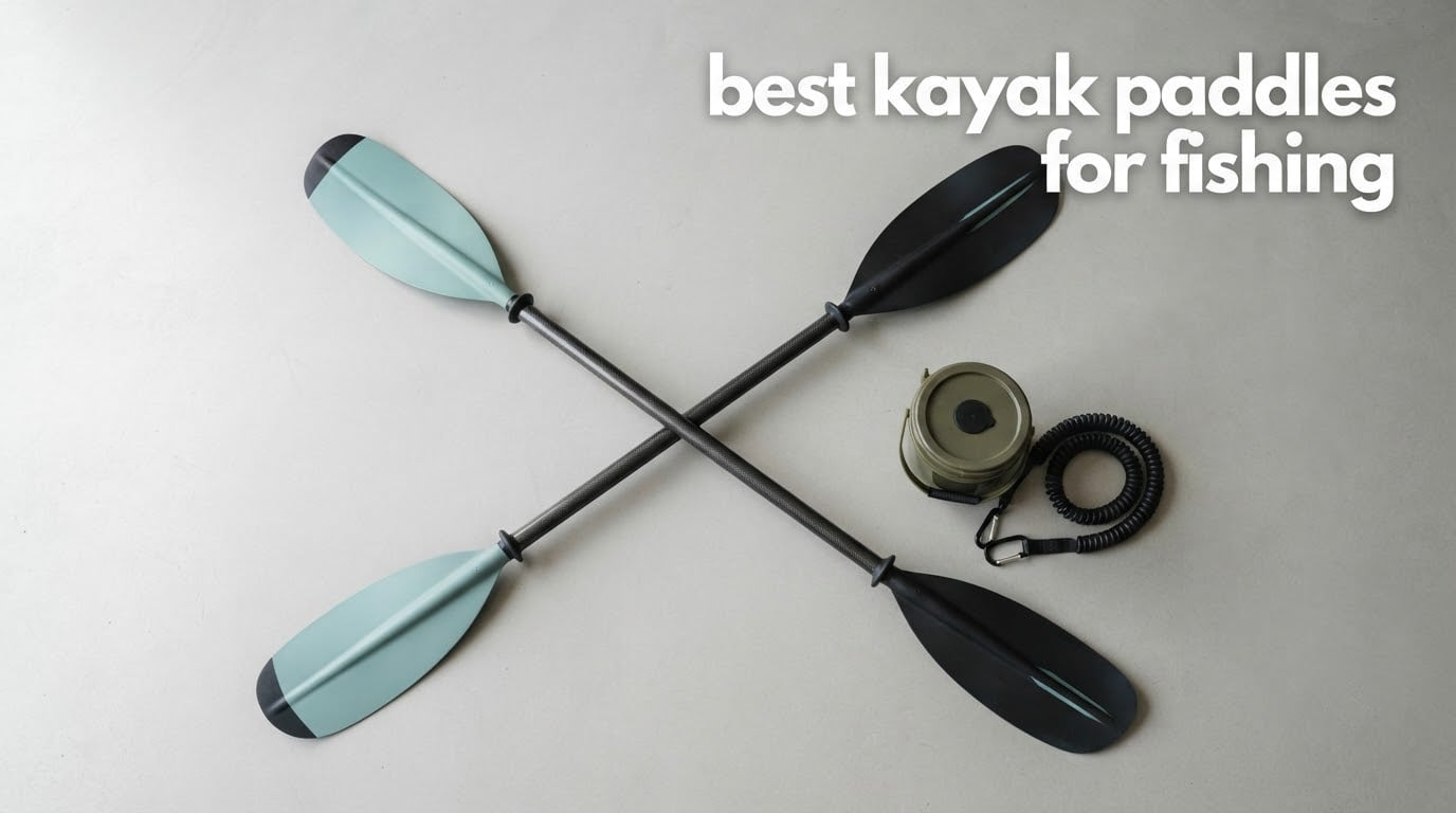 best kayak paddles for fishing