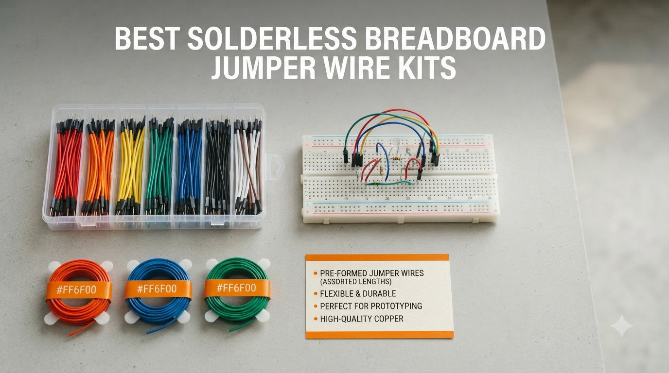 best solderless breadboard jumper wire kits
