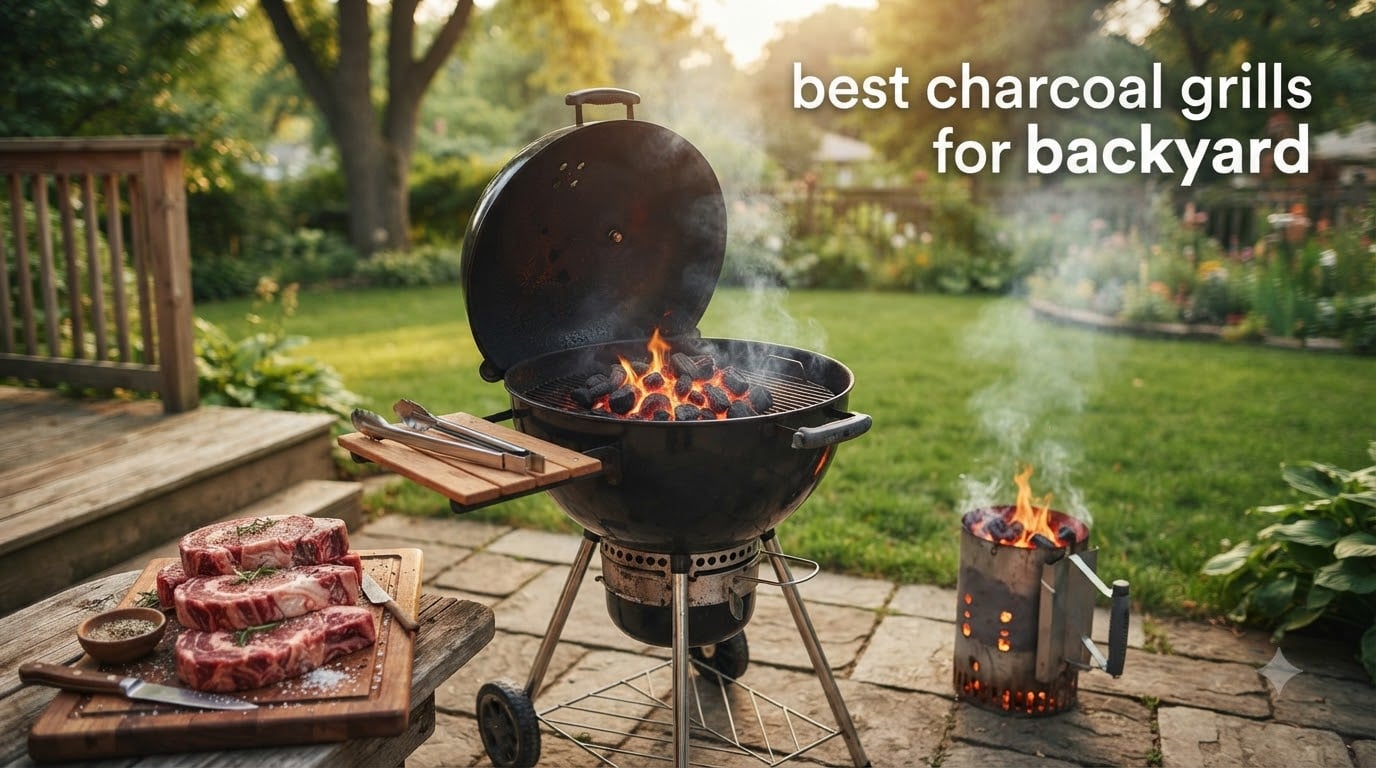 best charcoal grills for backyard