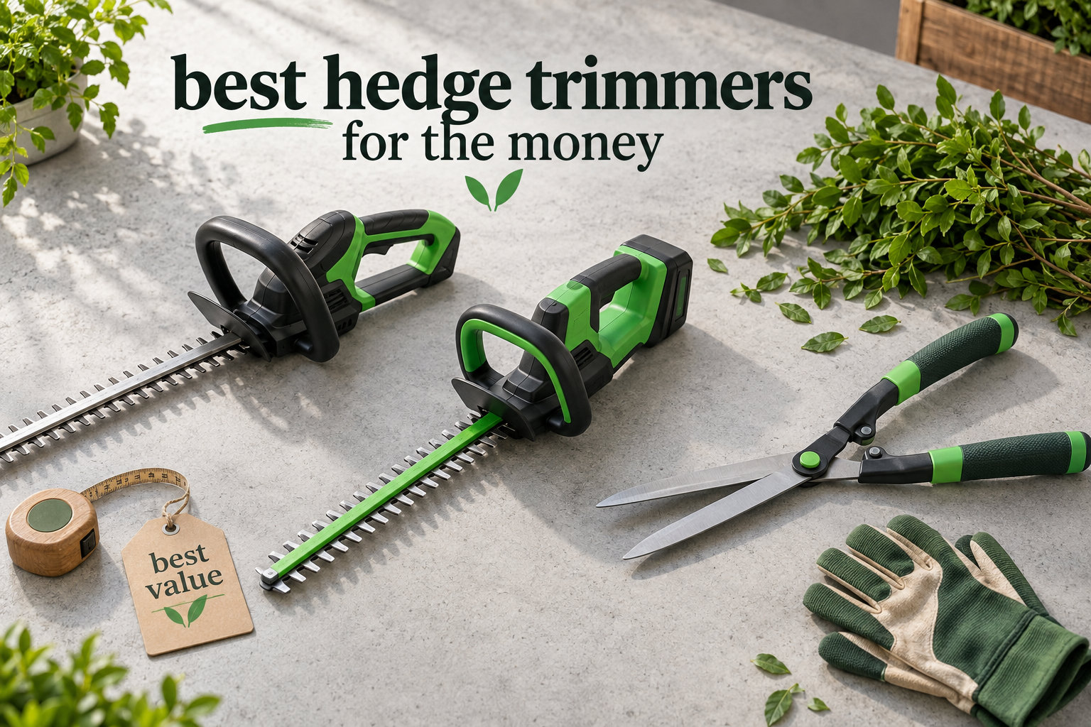 best hedge trimmers for the money