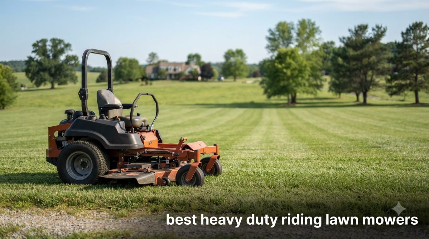 best heavy duty riding lawn mowers