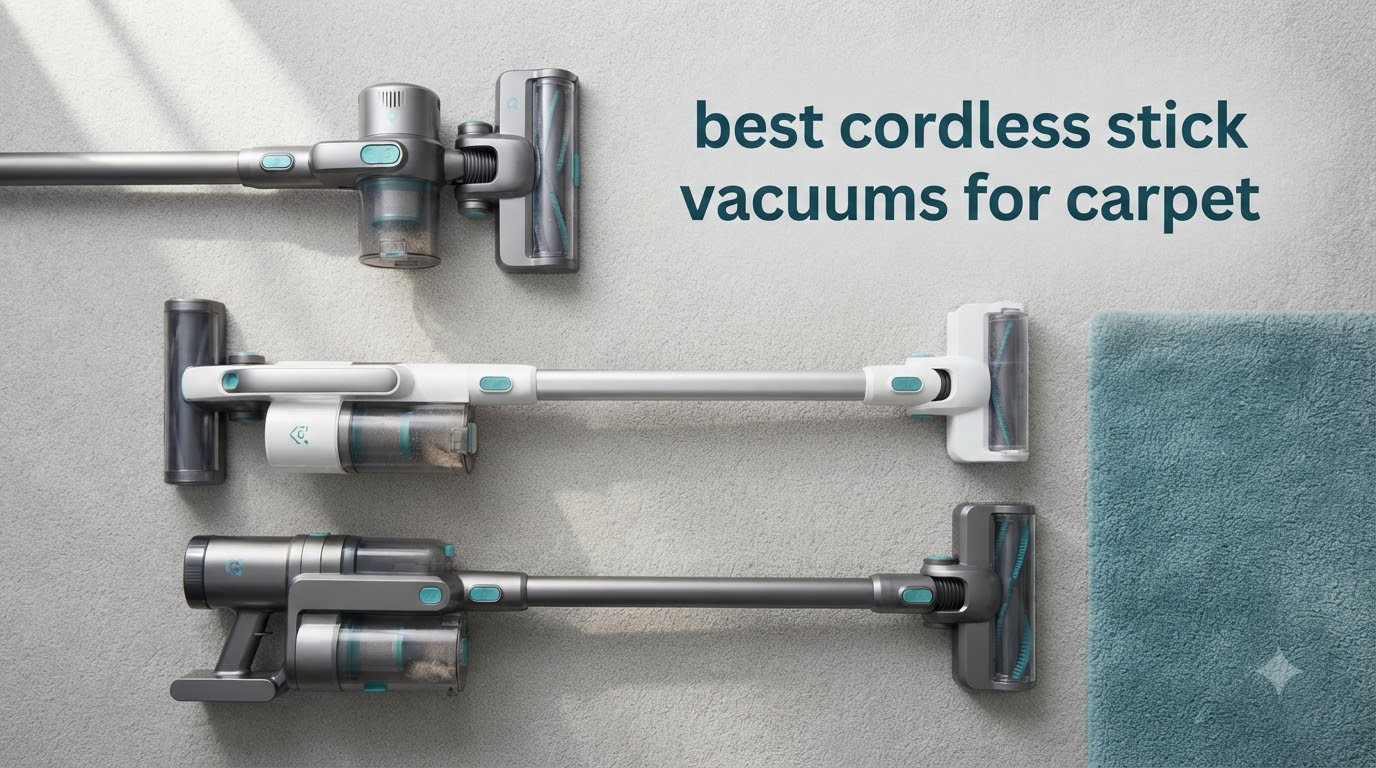 best cordless stick vacuums for carpet