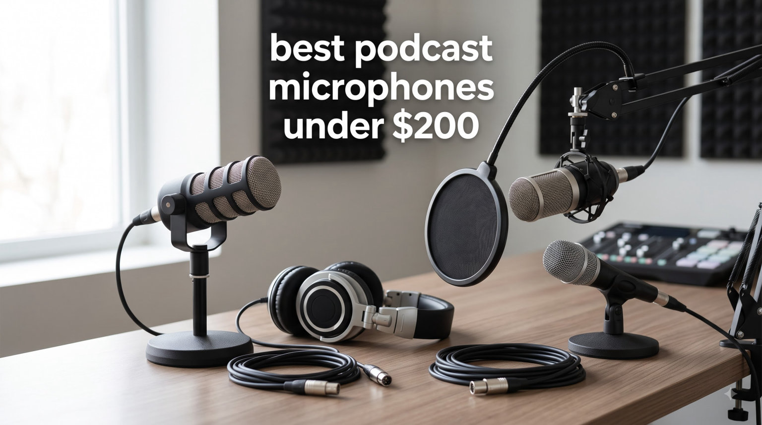 best podcast microphones under $200