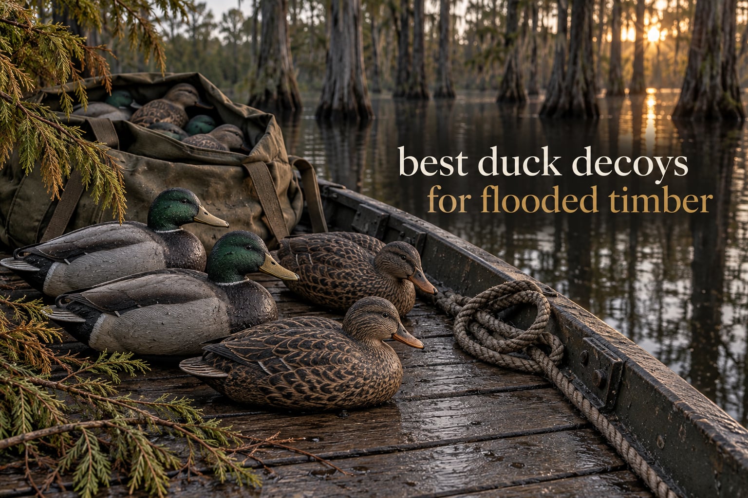 best duck decoys for flooded timber