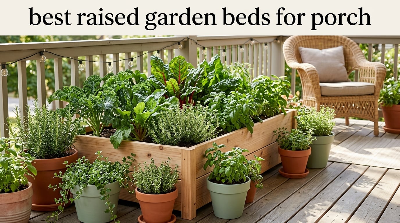 best raised garden beds for porch