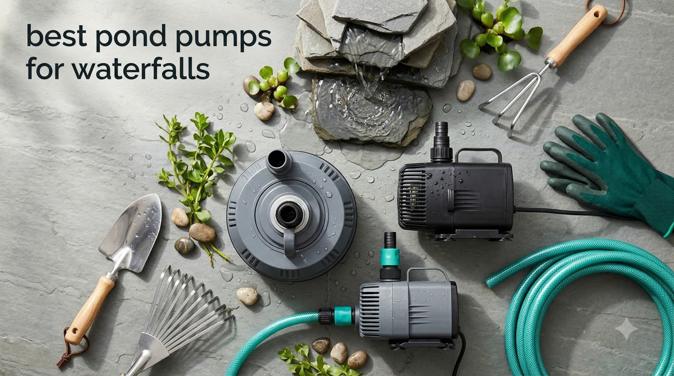 best pond pumps for waterfalls