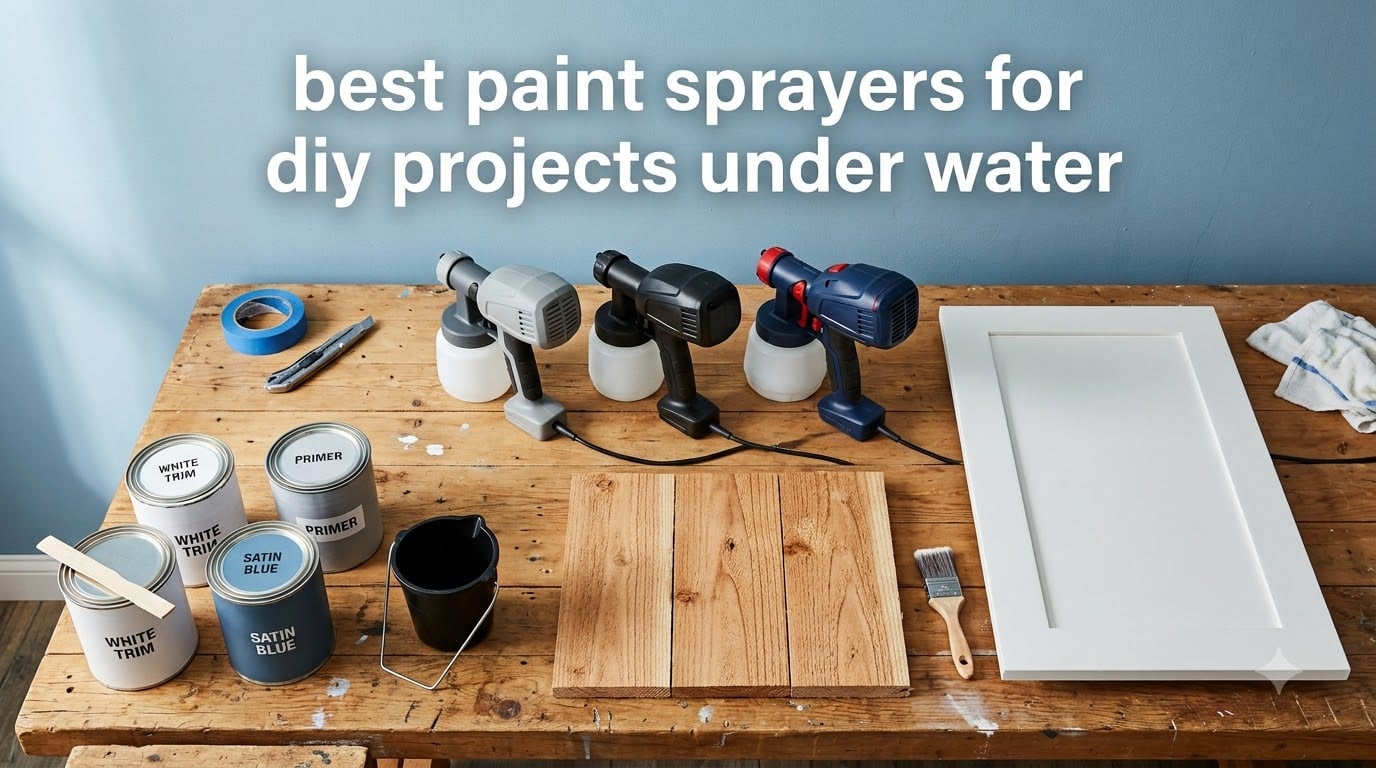 best paint sprayers for diy projects under water