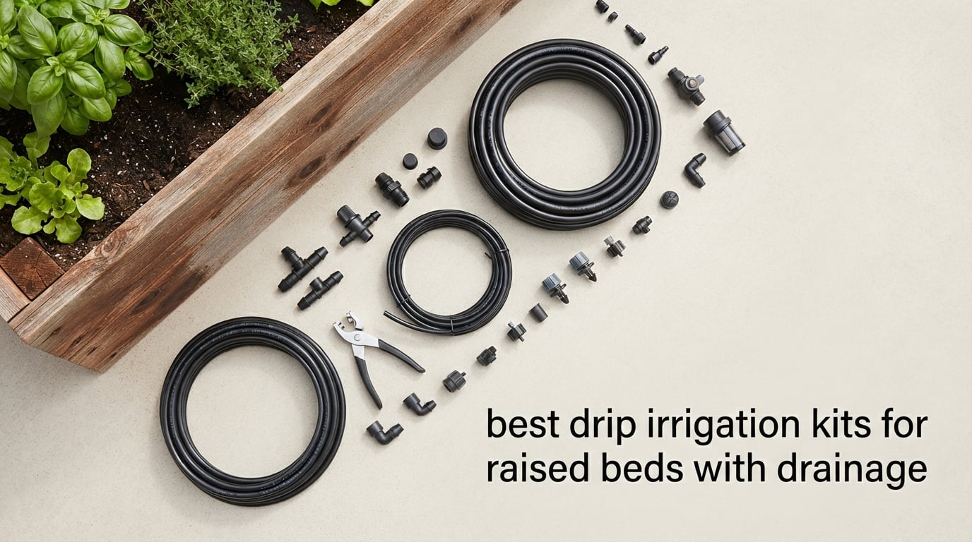 best drip irrigation kits for raised beds with drainage