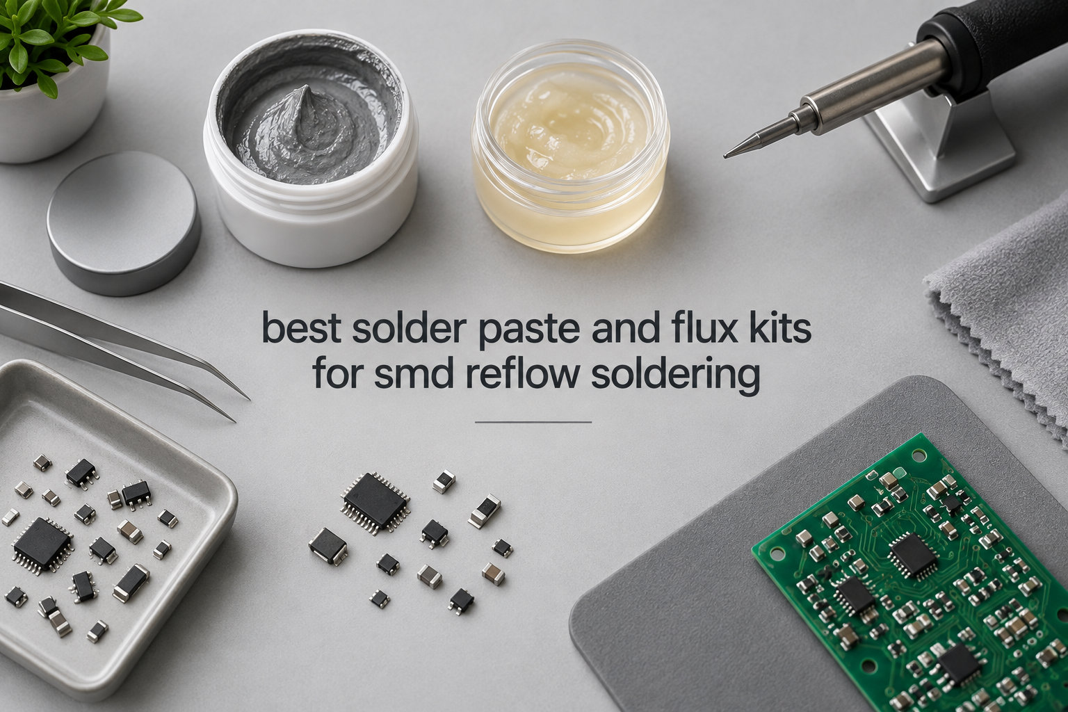best solder paste and flux kits for smd reflow soldering