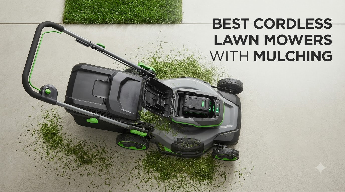 best cordless lawn mowers with mulching
