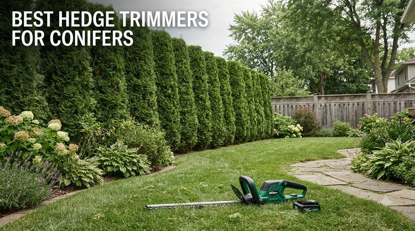 best hedge trimmers for conifers
