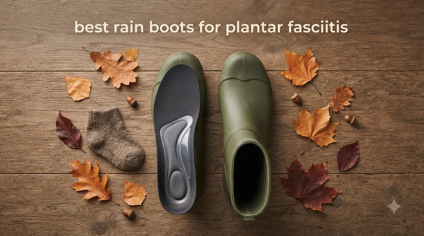 best rain boots for plantar fasciitis