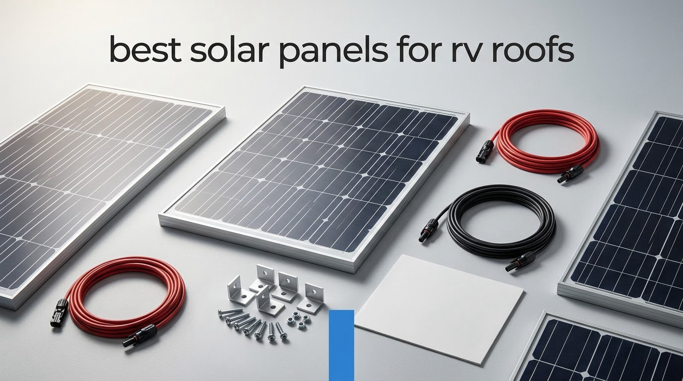 best solar panels for rv roofs